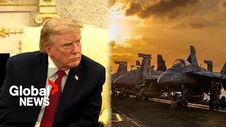 Trump says USS Abraham Lincoln "beautifully maintained," concern over sailors' health "fake report"
