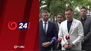 Tlačová beseda ministra Tarabu o projekte regulácie potoka (18.8.2026)