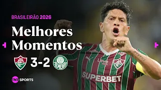 CANO DECIDES AND FLUMINENSE BEATS PALMEIRAS WITH A COMEBACK AT THE MARACANÃ | FLUMINENSE 3-2 PALM...