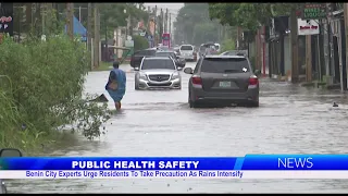 Benin City Experts Urge Residents To Take Precaution As Rains Intensify