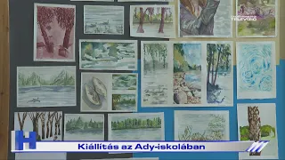 Kiállítás az Ady-iskolában – ZTV Híradó 2026-09-18