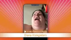 TV Oranje app videoboodschap - Diana Klokgieters