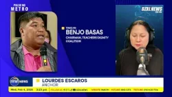 Good news na may makukuhang SRI ang mga teaching at non-teaching personnel — Benjo Basa | DZXLNews