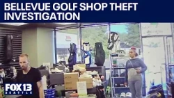 Bellevue police investigate Puetz Golf theft | FOX 13 Seattle