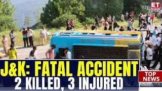 J&K Mini-Bus Accident: 2 Killed, 3 Injured Near Batalgala Tunnel | Deadly Crash | Top News | ET Now