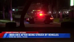 Man dies after being hit by multiple cars in northwest Fresno, police say