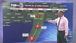 Tropical Weather Forecast: TS Isaias to become hurricane