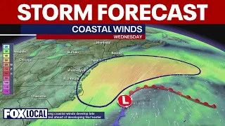 NY weather forecast: Strong nor'easter winds bringing severe coastal flooding to Jersey Shore