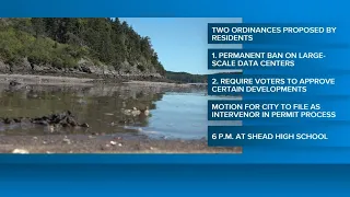 Eastport council to consider ordinances targeting proposed underwater data center