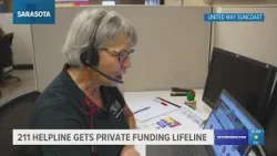 211 helpline gets private funding lifeline to continue in Sarasota