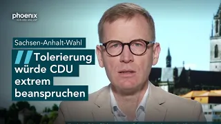 phoenix nachgefragt mit Hagen Eichler zur kommenden Wahl in Sachsen-Anhalt | 04.09.26