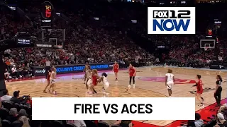 Portland Fire take on Las Vegas Aces at home