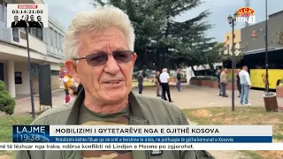 Mobilizimi kishte filluar që në orët e hershme të ditës, na pothuajse të gjitha komunat e Kosovës