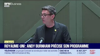 Royaume-Uni : Andy Burnham précise son programme