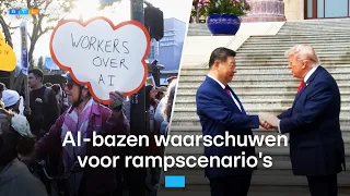 AI-bazen waarschuwen voor rampscenario's, Trump: 'Het is allemaal een hoax' | RTL Nieuws