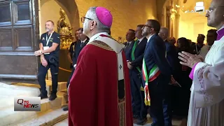 L'Aquila, Holy Door closed, Perdonanza ends