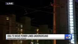 Idea to move power lines underground in downtown Fort Myers