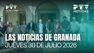 📺 PTV GRANADA NEWS HD | Moment of silence in Albolote | July 30