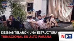 Desmantelaron una estructura trinacional en Alto Paraná Desmantelaron una estructura trinacional en Alto Paraná