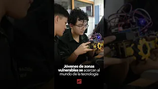 Youth from vulnerable communities gain access to the world of technology