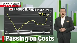 Japanese consumers to feel more heat from producer price riseーNHK WORLD-JAPAN NEWS