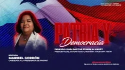 MARIBEL GORDÓN | PATRIA Y DEMOCRACIA | PR  EDWIN ALVAREZ