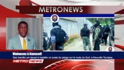 Des bandits ont réussi à installer un poste de péage sur la route du Sud, à Nouvelle Touraine Des bandits ont réussi à installer un poste de péage sur la route du Sud, à Nouvelle Touraine