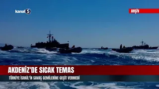 Tense Standoff in the Mediterranean! Turkey Blocks Israeli Warships