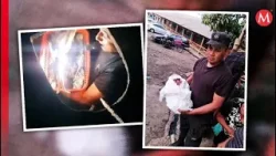En El Salvador, policías rescatan a recién nacido abandonado en fosa séptica