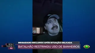 Police officer reports restriction on restroom use while on duty