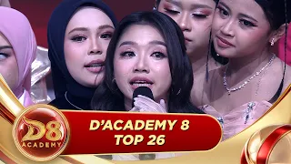 Tangis Pecah! Langkah Khinan (Surabaya) Harus Terhenti Malam Ini! | DA8 Top 26