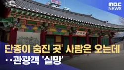 '단종이 숨진 곳' 사람은 오는데‥ 관광객 '실망' (2026.03.20/뉴스데스크/원주MBC)