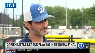 Darien Little League playing in regional final with chance to go to LLWS