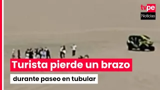 Ica: Tourist loses arm during dune buggy ride in Huacachina
