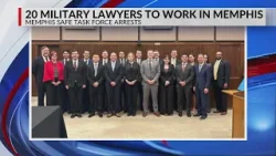 Military lawyers come to Memphis to help prosecute task force cases
