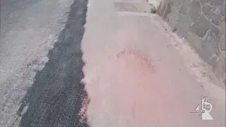 Poor road conditions in Cava de' Tirreni, zero tolerance for service utility companies