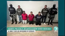 #Noticias7 | Reportajes detectan organización dedicada al robo de automotores