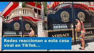 VIDEO: Social media reacts to this viral TikTok house: "Not even Versace would dare to go this far"