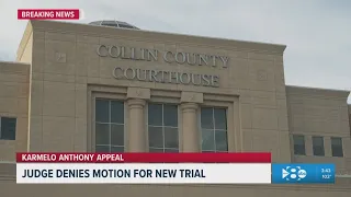 Karmelo Anthony's motion for a new trial denied by North Texas judge