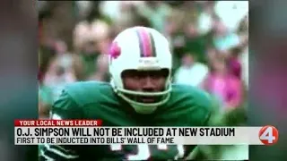 O.J. Simpson will not be included at the new Highmark Stadium