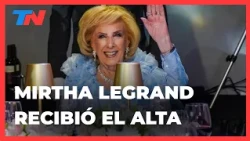 Mirtha Legrand discharged after nearly three weeks in the hospital