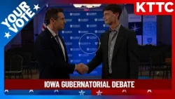 Recapping Iowa Governor debate as candidates face off for the first time