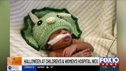 NICU babies show off first Halloween costumes at USA Health Children’s & Women’s Hospital