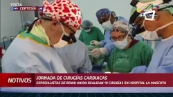 Especialistas de Reino Unido realizaron 10 cirugías en el Hospital La Mascota
