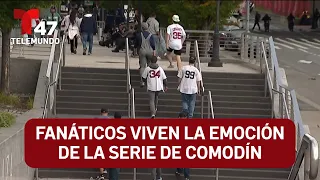 Fans experience the excitement of the wild card series