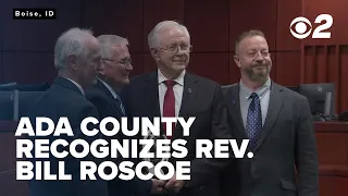 Ada County recognizes Rev. Bill Roscoe with humanitarian award