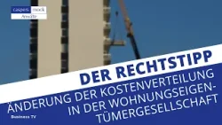 Wer muss was in einer Wohnungseigentümergesellschaft zahlen?