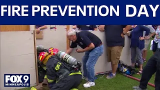 Minnesota State Fair fire safety demonstrations