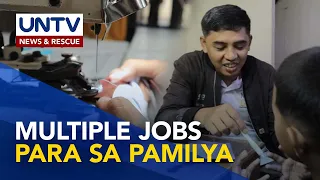Pinagsabay-sabay ang iba't ibang trabaho para matustusan ang pangangailangan ng pamilya | Laban Lang