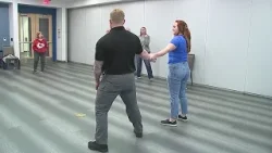 Merriam police hold class teaching women self defense